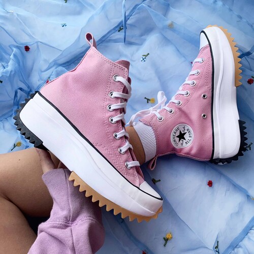 converse rose run star hike