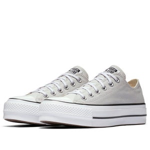 converse platform silver