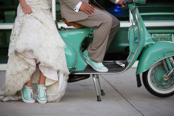 Mint Green Converse W US 9 Low Sea Foam Beach Glass Pistachio w
