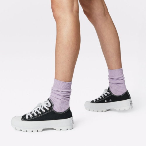 black platform converse lugged