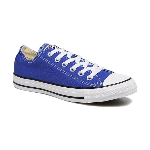 royal blue low top converse