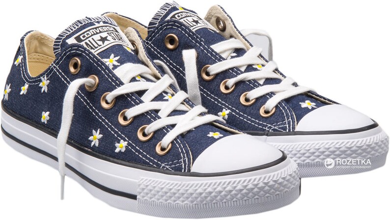 denim daisy converse
