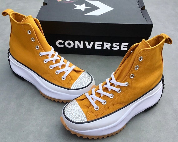 mustard all star converse