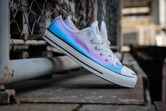 blue ombre converse
