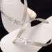 Custom Crystal Havaianas Slim White flip flops Silver starfish ocean sea w/ Swarovski Bling Wedding Dynamite Rhinestone Beach Thong Shoes
