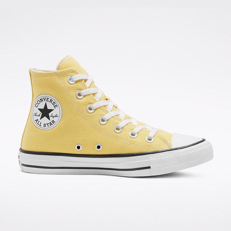 yellow high top converse amazon