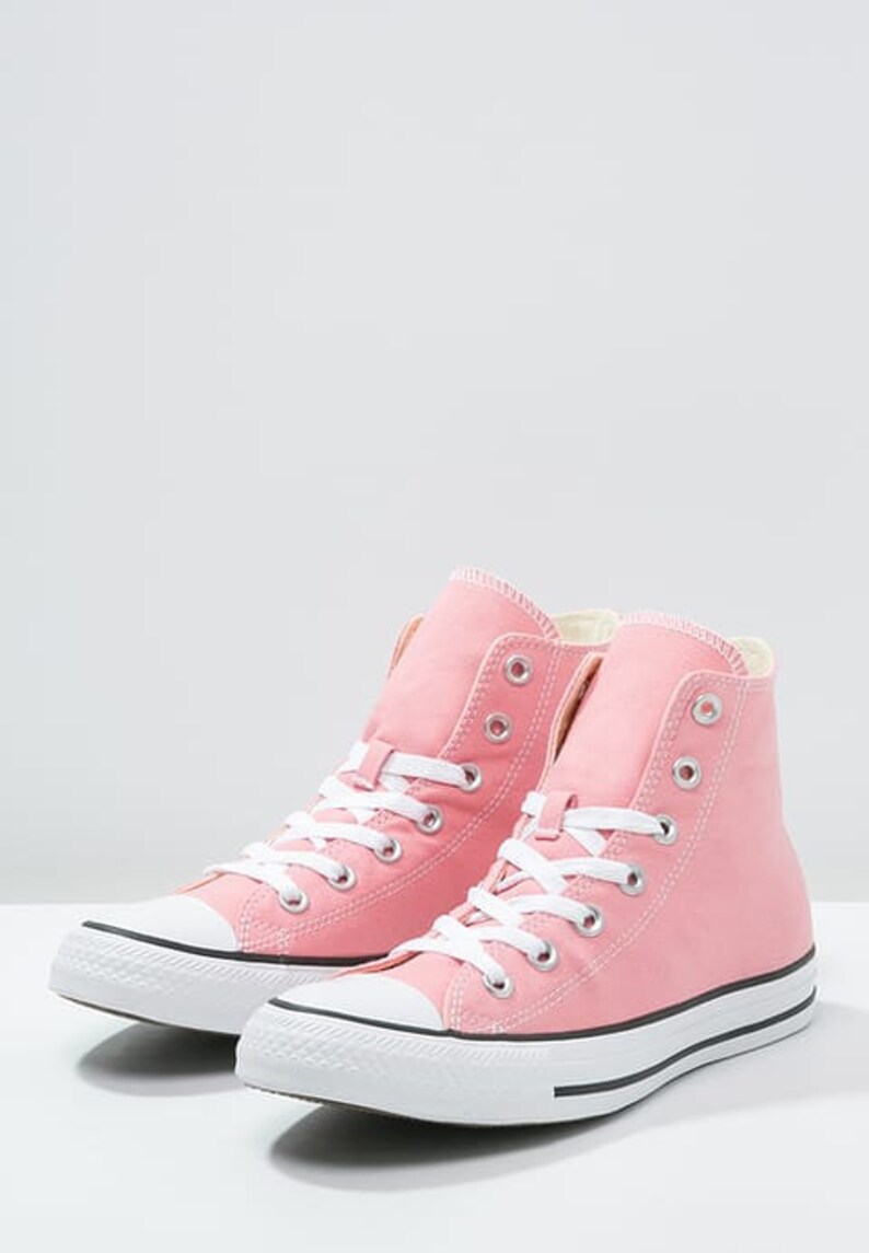 blush high top converse