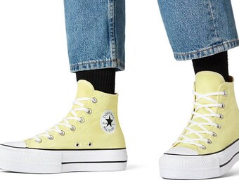 converse run star hike platform hi light zitron