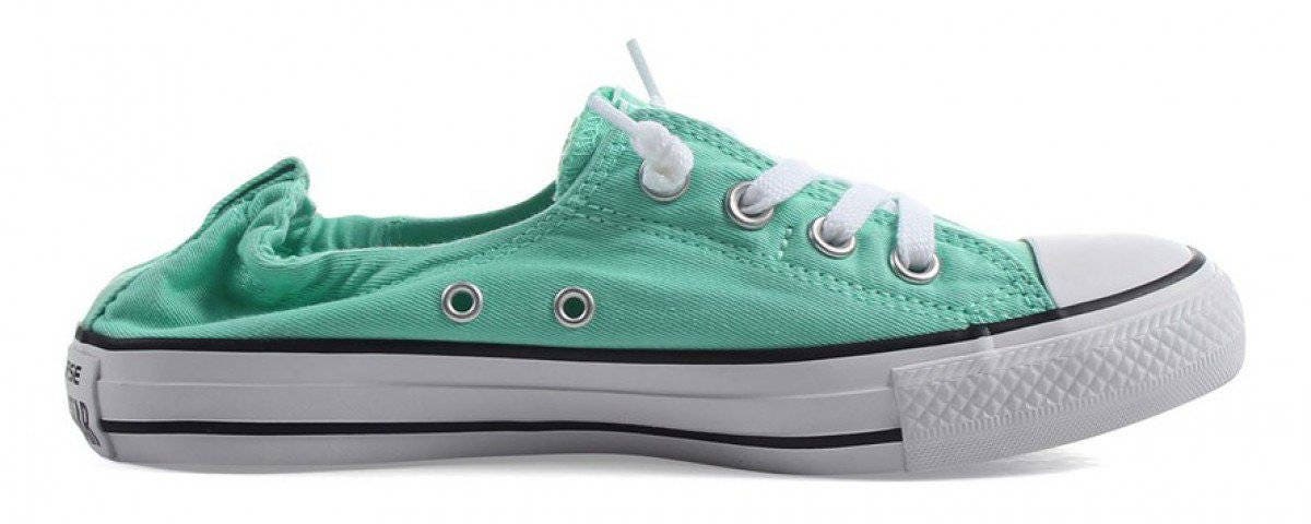 Mint Green Teal Converse Shoreline Slip on Seafoam Low Top Aqua w ...