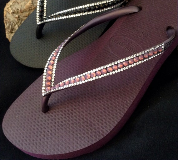 aubergine havaianas slim