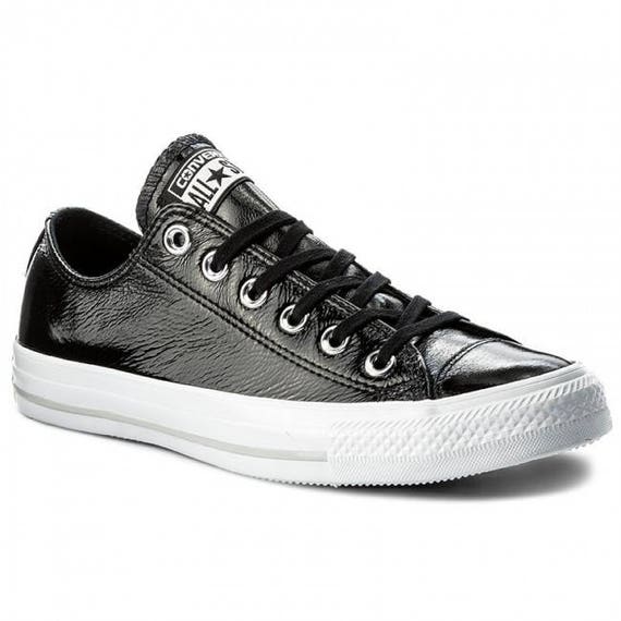 leather converse low tops
