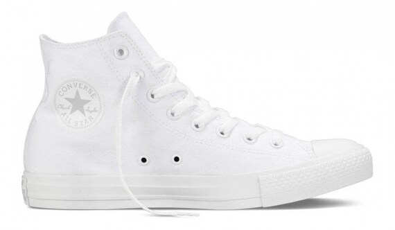 white converse high tops with straps