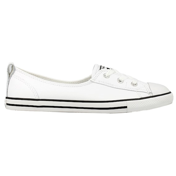 converse leather slip on