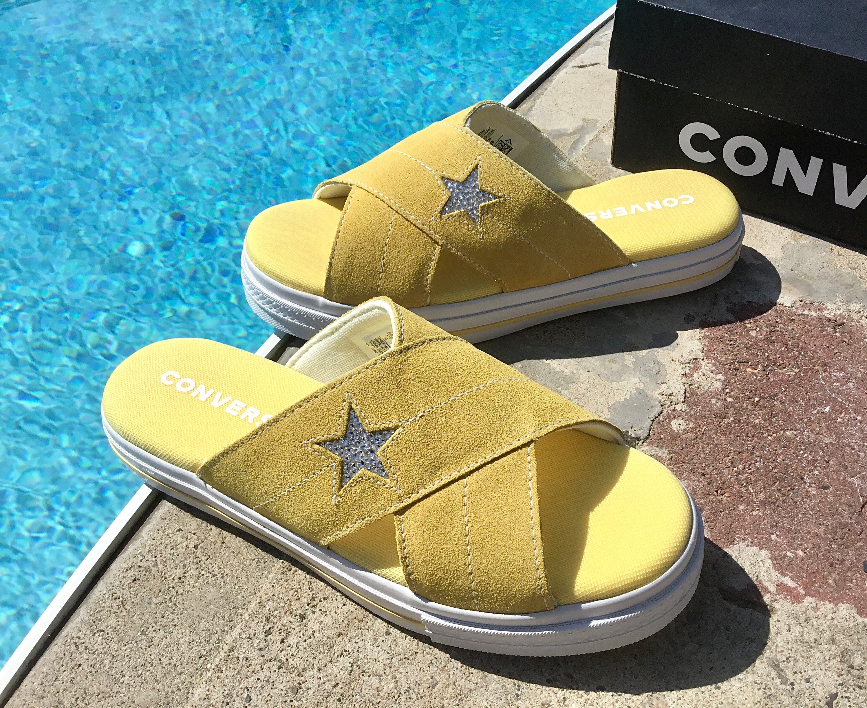 converse one star sandals slides
