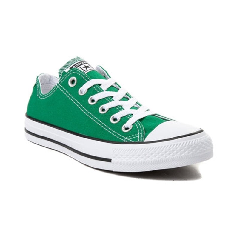 green converse low tops