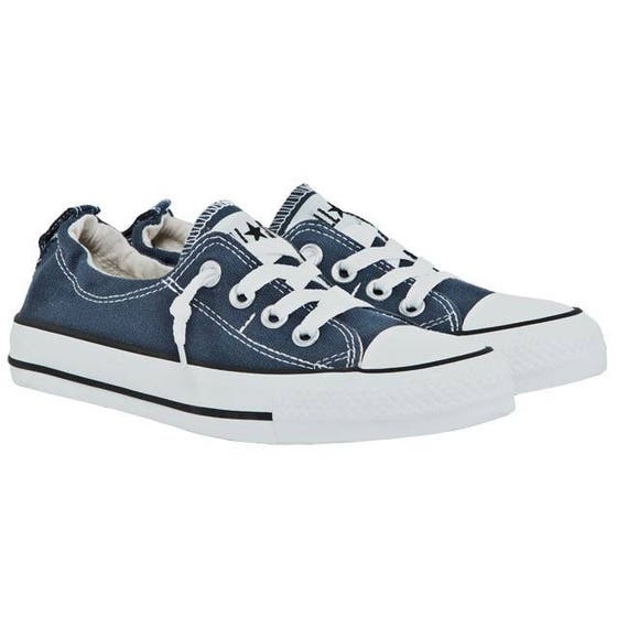 ladies blue converse