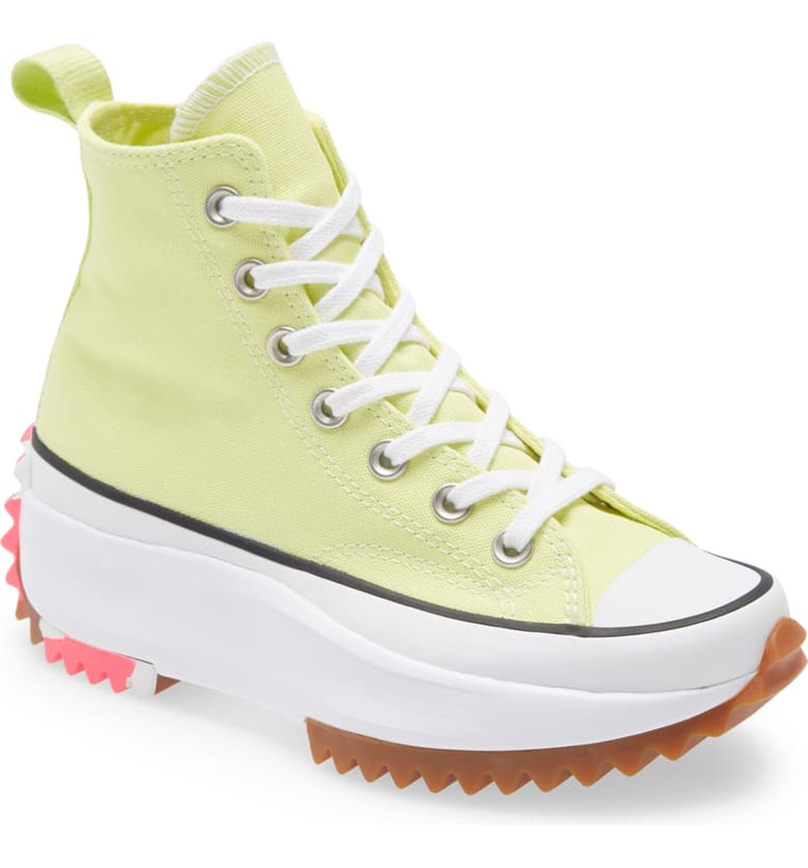 pastel yellow converse