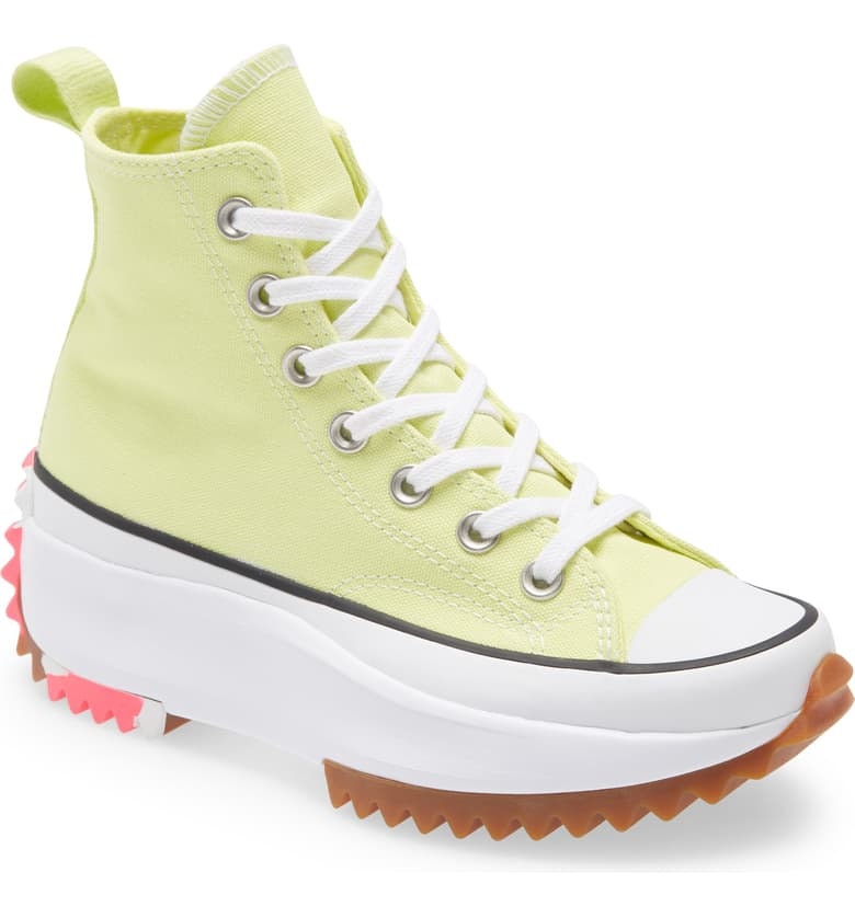 Converse pale yellow hotsell