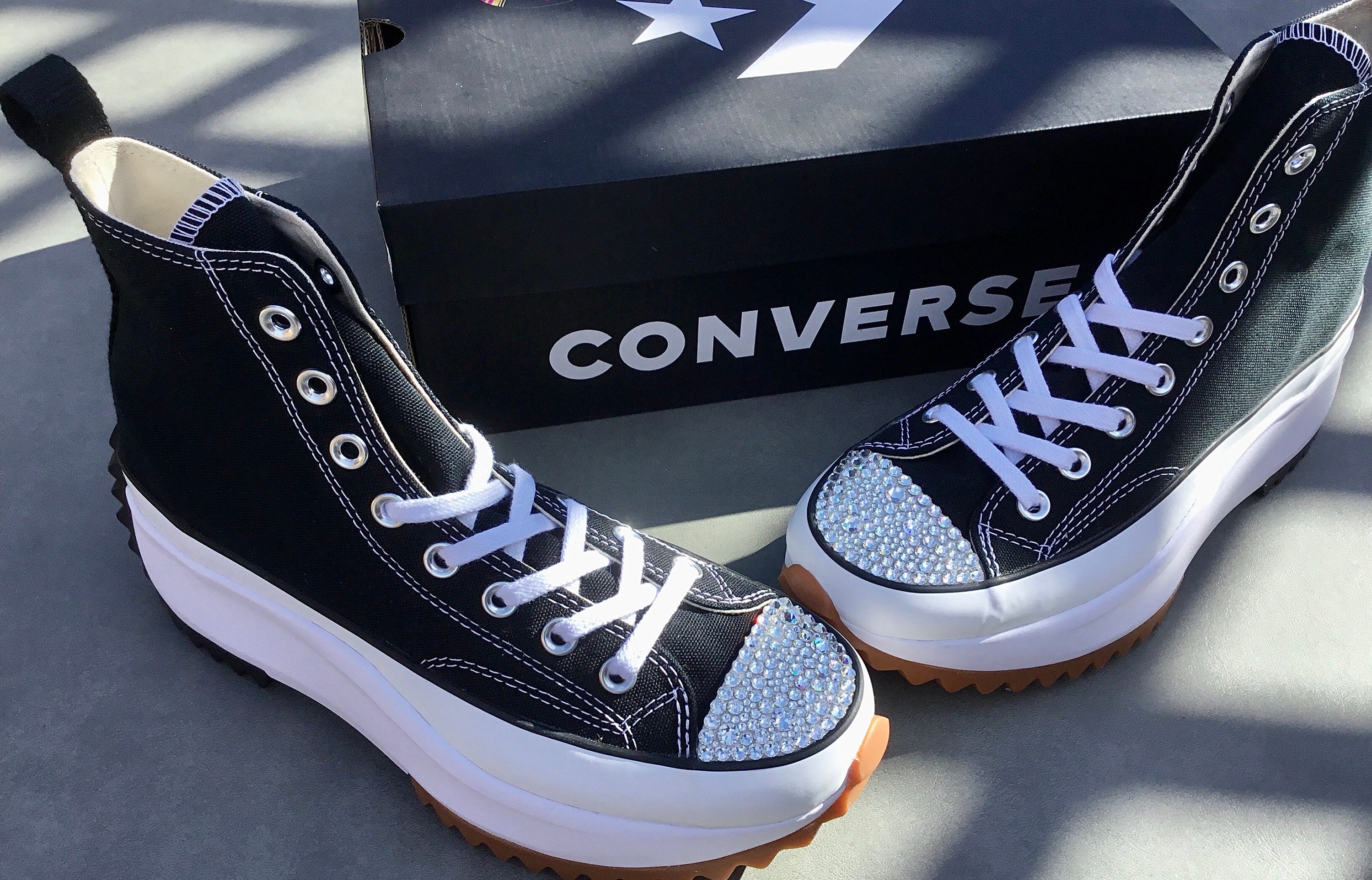 wedge converse black