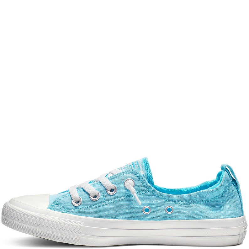 Baby Blue Converse Low Top Shoreline Powder Aqua Slip auf Etsy.de