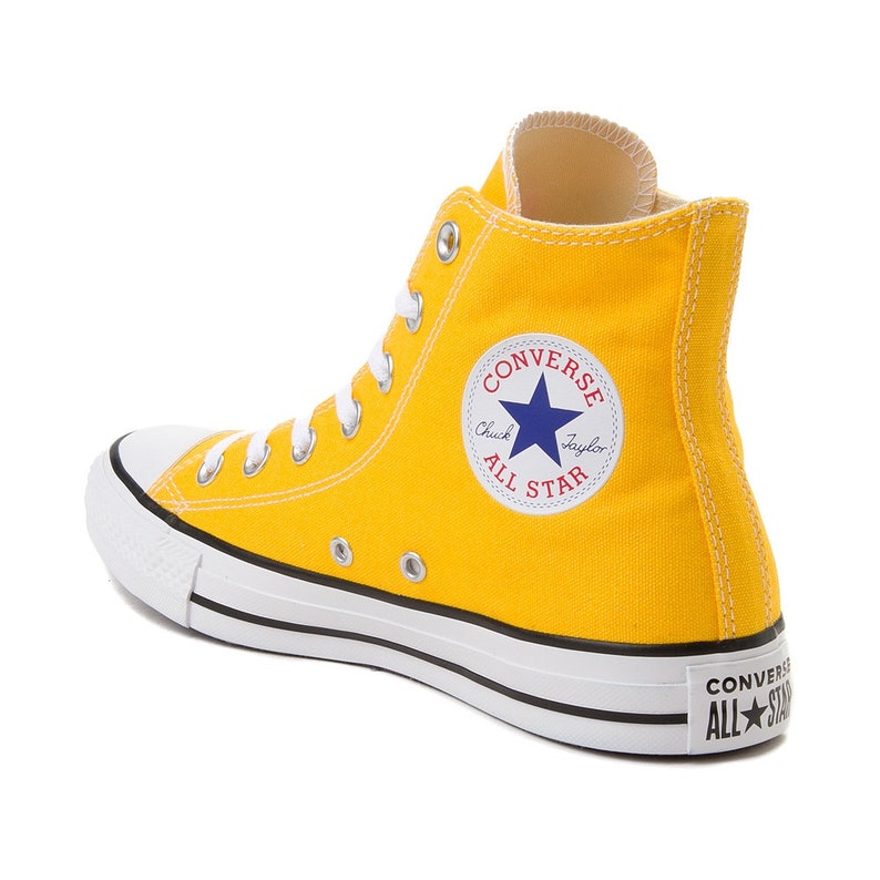 yellow high top converse amazon