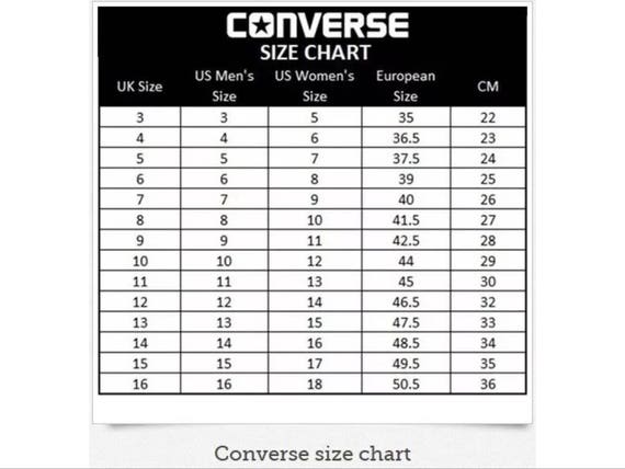 converse sizing reviews