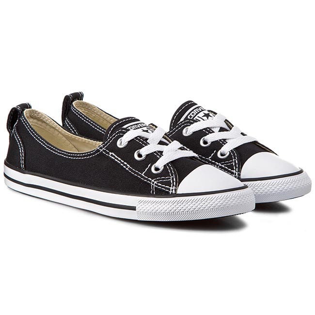 Black Converse Ballet White Low Top Slip Ons Lace Bride Bridal w ...