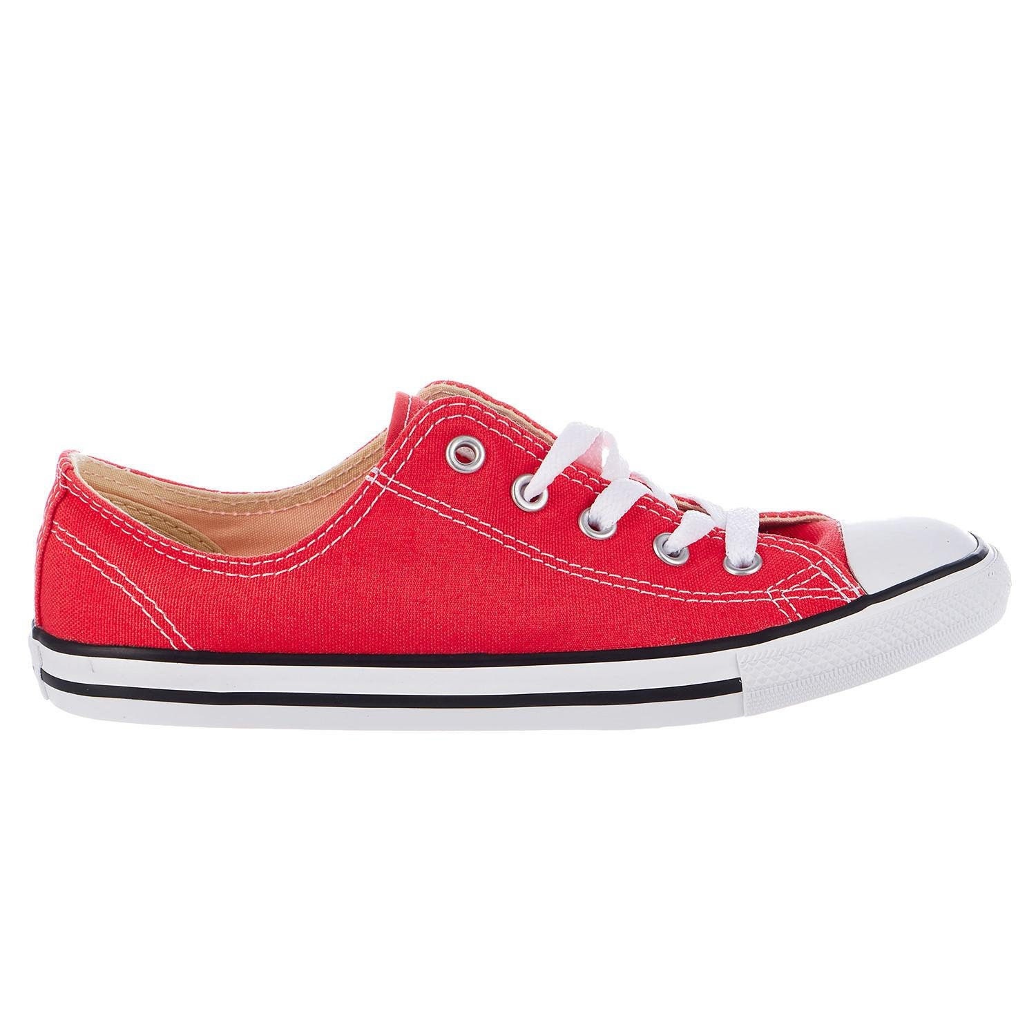 red converse dainty