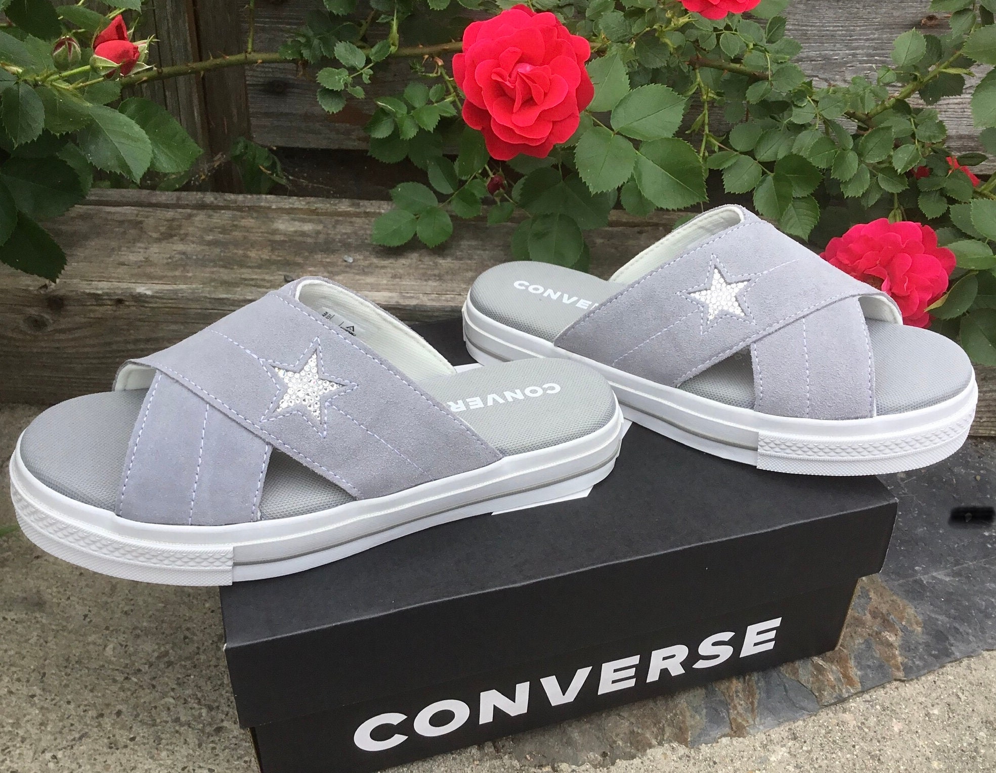 vintage converse slides