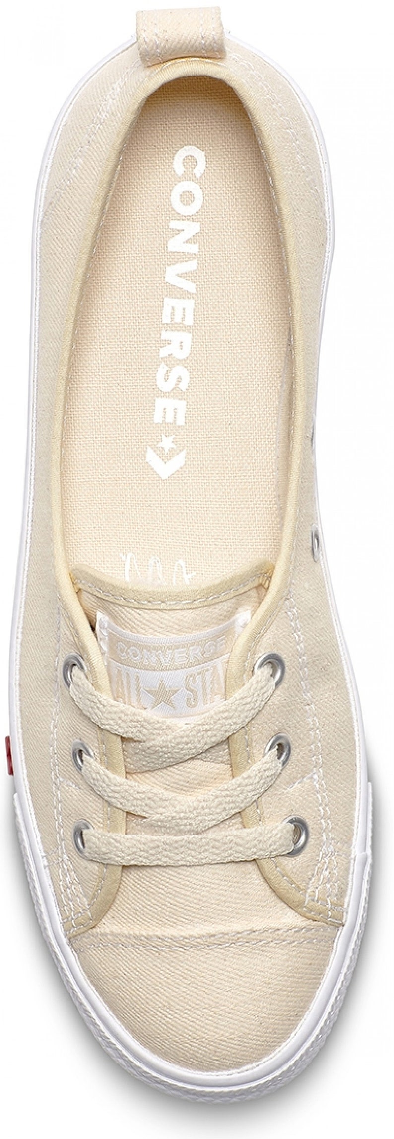 white converse love heart