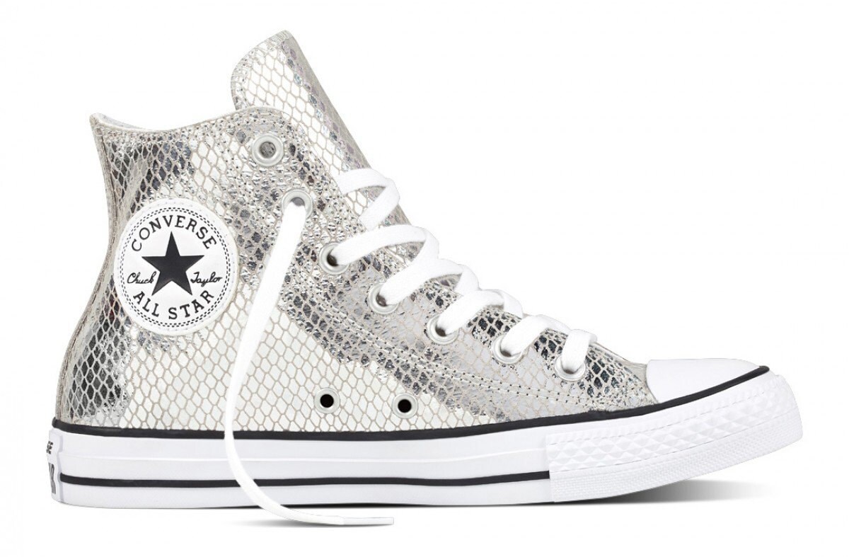 silver sequin converse high tops
