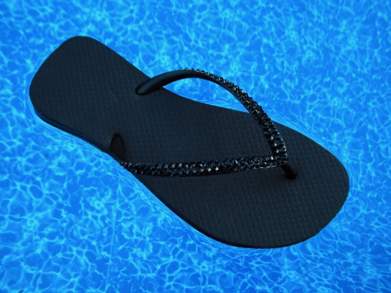 black thin havaianas
