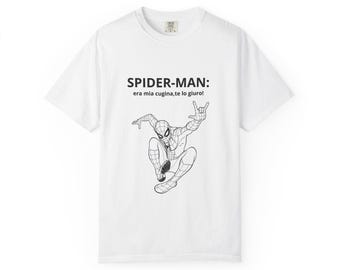 Spider-Man Grafik-T-Shirt Comic-Skizze Tee
