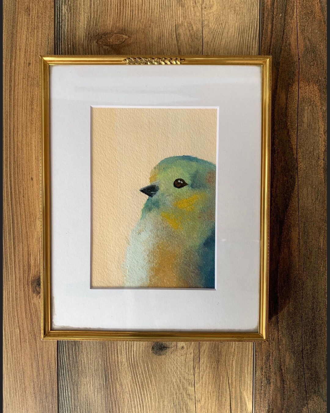 Prints of Original Pastel Bird Oil Painting (5x7) - Etsy
