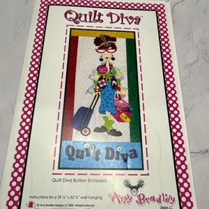 Instructions for wall hanging - Quilt Diva pattern by Amy Bradley pattern ABD169