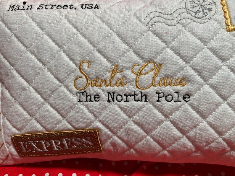 Small Pillow Pillow Shelf Decor Santa Winter Holiday Fast Shipping Gift 20 Under Shelf Sitter Embroidery Christmas Decor North Pole