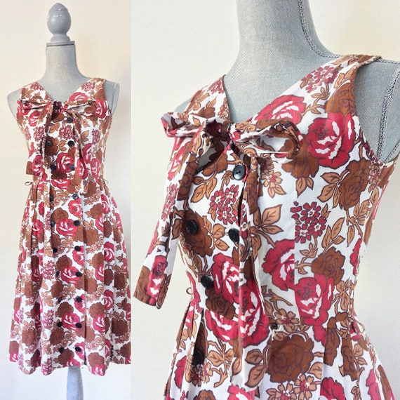 1950s Vintage Cotton Sundress