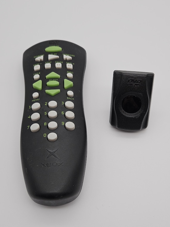 Original Xbox DVD Movie Playback Kit - OEM Remote and Receiver - Tested & Working