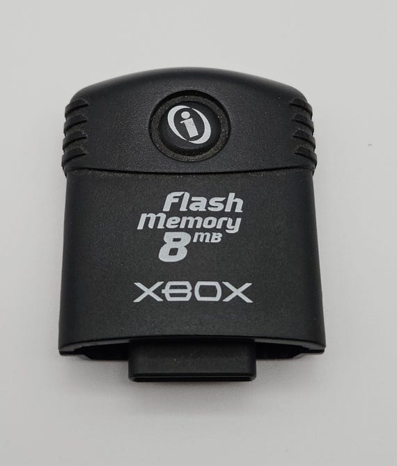 InterAct Original Xbox 8MB Memory Card - Flash Memory Unit - Tested & Working