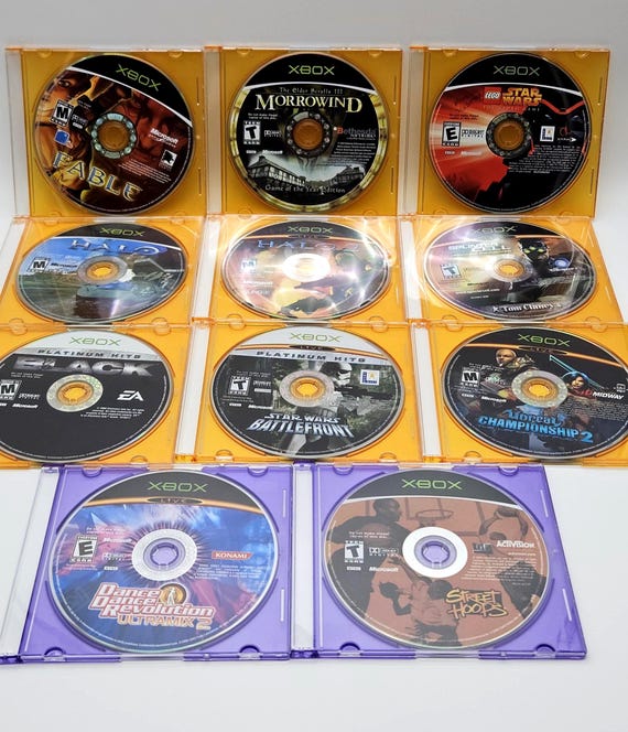 Original Xbox Games (Disk Only) - Choose Your Favorite OG Xbox Game
