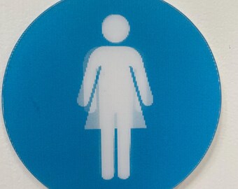 Animated Transgender Bathroom Sign