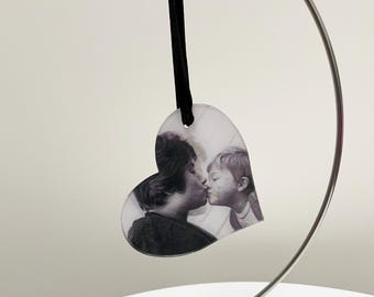 Custom Lenticular Ornaments. Fast and Easy! Heart Shape