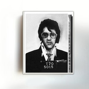 Lenticular Musicians Mugshots: Elvis Presley