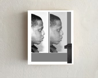 Lenticular Mugshot: JayZ / Shawn Carter