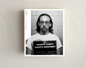 Vintage, Lenticular Mugshots: Paul Rubenfeld,(PEE WEE HERMAN)