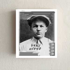 Lenticular Mugshot: BABY FACE NELSON
