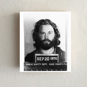 Lenticular Mugshot: JIM MORRISON