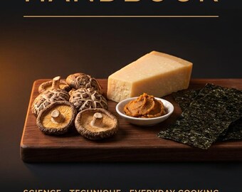 Umami Handbook, Flavor Bomb Pantry Guide, Cooking System (Digital PDF Download)