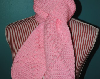 Breast Cancer Awareness Scarf, Pink Ribbon, Pink, Scarf, Ladies Scarf