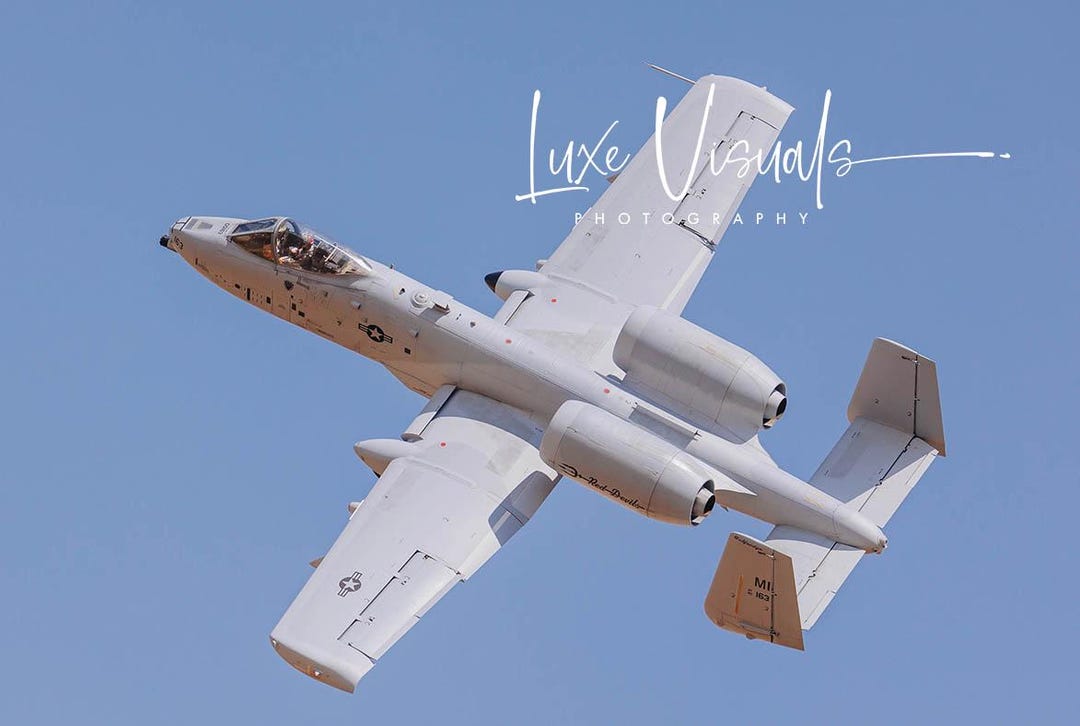 A10 Warthog Photo Poster, A10 Warthog